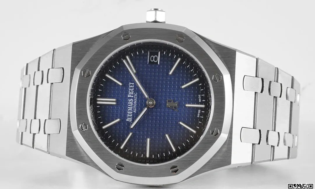 Audemars Piguet Royal Oak 15202IP.OO.1240IP.01 KZ Factory 1:1 Best Edition Replica Watch Blue Dial